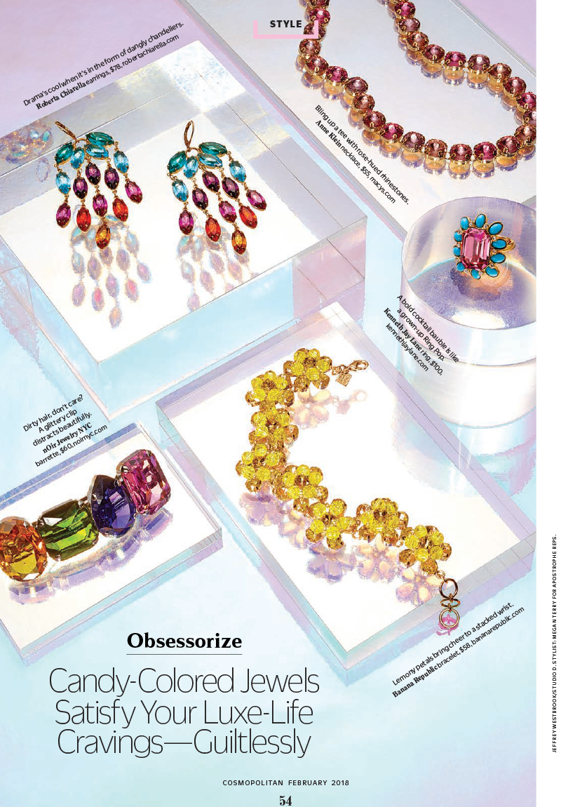 Press Feature in Cosmopolitan featuring The Jewelry Group