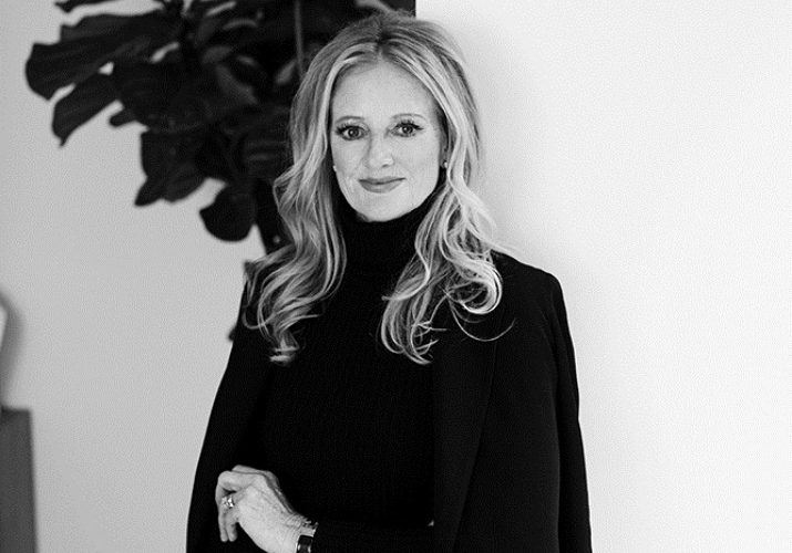 Black and white profile photo of Fran Lukas, Chief Executive Officer of The Jewelry Group.