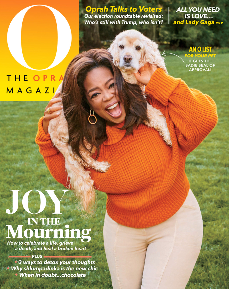 Cover of Oprah Magazine